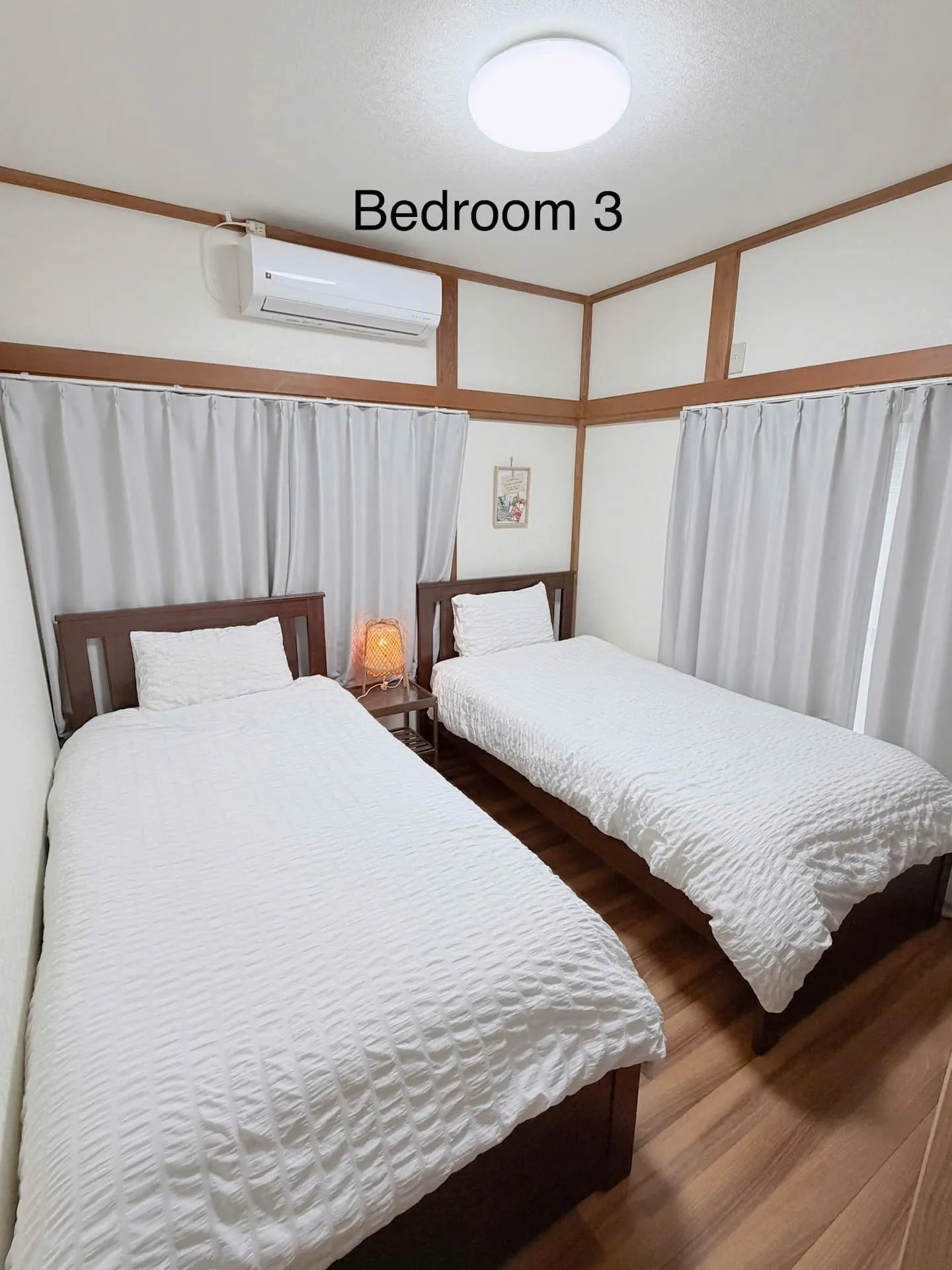 Phòng ngủ 3 với hai giường đơn
