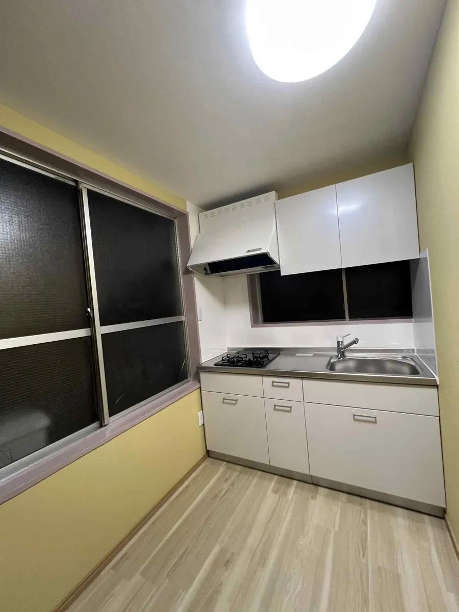 Bếp chung của share house Higashi-Nippori